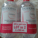 Swatch de Agneflo : Créaline H2O Solution Micellaire Démaquillante, Bioderma