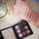 Swatch de Alyhia : Palette : Burgundy de chez Mac, Mac