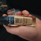 Swatch de Mariemaille : Can't Stop Won't Stop Full Coverage Foundation, NYX