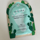 Swatch de Beautymoment : Masque pieds rafraîchissant/défatiguant au cactus, Sephora