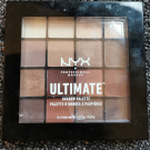 Swatch de Nanouille : Ultimate Shadow Palette 16 fards, NYX Professional Mak