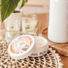 Swatch de La Pause Mogo : Baume Corps Gourmand à l'Huile de Monoï de Tahiti, Marilou Bio