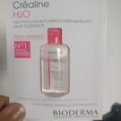 Swatch de Latifam : Créaline H2O Solution Micellaire Démaquillante, Bioderma