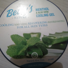 Swatch de Hikari : Menthol & Aloe Vera Cooling Gel, Betty's Nature
