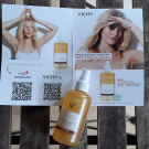Swatch de Matahari12 : Eau de protection solaire hâle sublimée SPF 50, Vichy