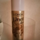 Swatch de Sabfeestella789 : Laque Elnett Satin Fixation Forte, L'Oréal Paris