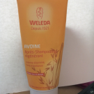 Swatch de Sabfeestella789 : Après- shampoings régénérant à l'avoine, Weleda