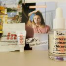 Swatch de Annafandebio : Sérums hydratants BIO, Cultiv