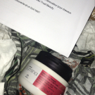 Swatch de Sabtest : Masque Rénovateur Cheveux très abîmés Lumina, Natura Brasil