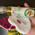 Swatch de mathilderdou : Huile démaquillante, Emma Noël