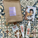 Swatch de MzelleLaulau : Lait démaquillant BIO, Cultiv