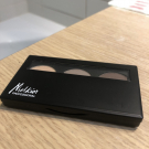 Swatch de Zeo2020 : Eyeshadow Palette Bricks 3 Colours, Melkior Professional