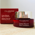 Swatch de Geppy : Lisse minute base comblante, Clarins
