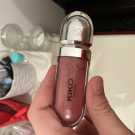 Swatch de tat.isan : 3d hydra lipgloss, Kiko
