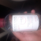 Swatch de Missmoi : Créaline H2O Solution Micellaire Démaquillante, Bioderma