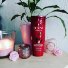 Swatch de ness04 : Color vive shampoing soin, Elsève