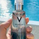 Swatch de sansoma : Vichy mineral 89 yeux, Vichy