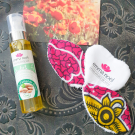 Swatch de Pruebelle : Huile démaquillante, Emma Noël