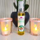 Swatch de Pruebelle : Huile démaquillante, Emma Noël