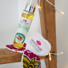 Swatch de Pruebelle : Huile démaquillante, Emma Noël