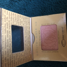 Swatch de Catarina : Fard  a joues, Couleur Caramel