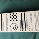 Swatch de Catarina : Appareil de traitement de l'acné, Tanda Skincare