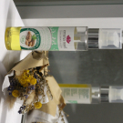 Swatch de Aunatur-elle : Huile démaquillante, Emma Noël