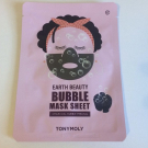 Swatch de Yous94 : Earth Beauty Bubble Sheet Mask - Masque Tissu Moussant, Tonymoly