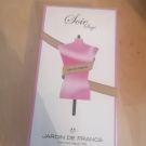 Swatch de Tessandco : Soie Sage, Parfum Jardin de France