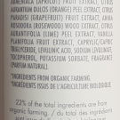 Swatch de Angelananas : Laits corps Fruit de la Passion - BioLove, Druide