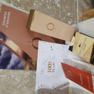 Swatch de Mounedeco : Pierre Originelle, Parfum Jardin de France