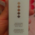 Swatch de Bibarosa : Anti tâches puissance 4 Sérum absolu, Nuhanciam