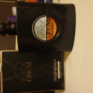 Swatch de Zazlou : Black Opium Eau de parfum, Yves Saint Laurent