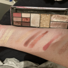 Swatch de MaevaMaz : Palette teint et yeux Marble, BYS