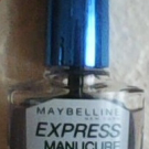 Swatch de carine44 : Express manucure top coat séchage rapide, Maybelline New York