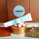 Swatch de Falauwer : Eye Love Soin Contour des Yeux Bio, OOlution