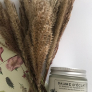 Swatch de testbyfl : Baume d'éclat au romarin du Potager du Roi, Mademoiselle Saint Germain