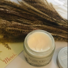 Swatch de testbyfl : Baume d'éclat au romarin du Potager du Roi, Mademoiselle Saint Germain