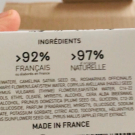 Swatch de testbyfl : Baume d'éclat au romarin du Potager du Roi, Mademoiselle Saint Germain