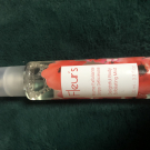 Swatch de Catarina : Brume exfoliante corps délicieuse, Fleur's