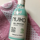 Swatch de Sabjer : Gel Douche Bio Nijiko, MY Maquillage
