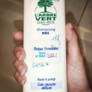 Swatch de Dorianetesteuse : Shampooing doux peaux sensibles, L'arbre Vert