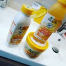 Swatch de Elodelu222 : Hair food banane shampoing, Garnier Fructis