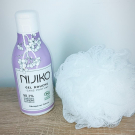 Swatch de Lyly.91 : Gel Douche Bio Nijiko, MY Maquillage