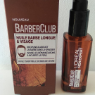 Swatch de Sam-sam13 : Huile Barbe Longue & Visage BarberClub, L'Oréal Paris