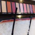 Swatch de Chat et Orchidée : Palette de 12 Fards à Paupières BYS, MY Maquillage