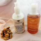 Swatch de Angeliquetesteuse : Duo Lait Nettoyant & Lotion Tonique, Druide