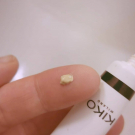 Swatch de De l'Argent dans les Cheveux : Eye Base Primer, Kiko