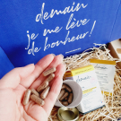 Swatch de Homesweetambre : DEMAIN MATIN GO FOR PROTECTION, DEMAIN BEAUTY