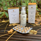 Swatch de Chic50something : Routines In&Out Eclat Anti-Pollution Royalessence de Phyderma, Phyderma